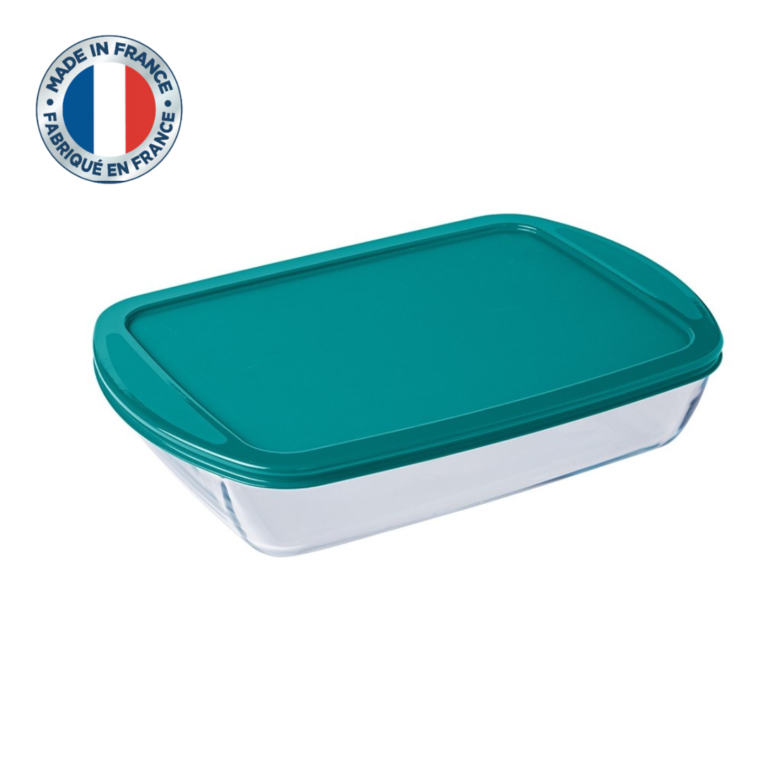 Pyrex Cook & Store XL Roaster Glass Rectangle Container (4.9L)