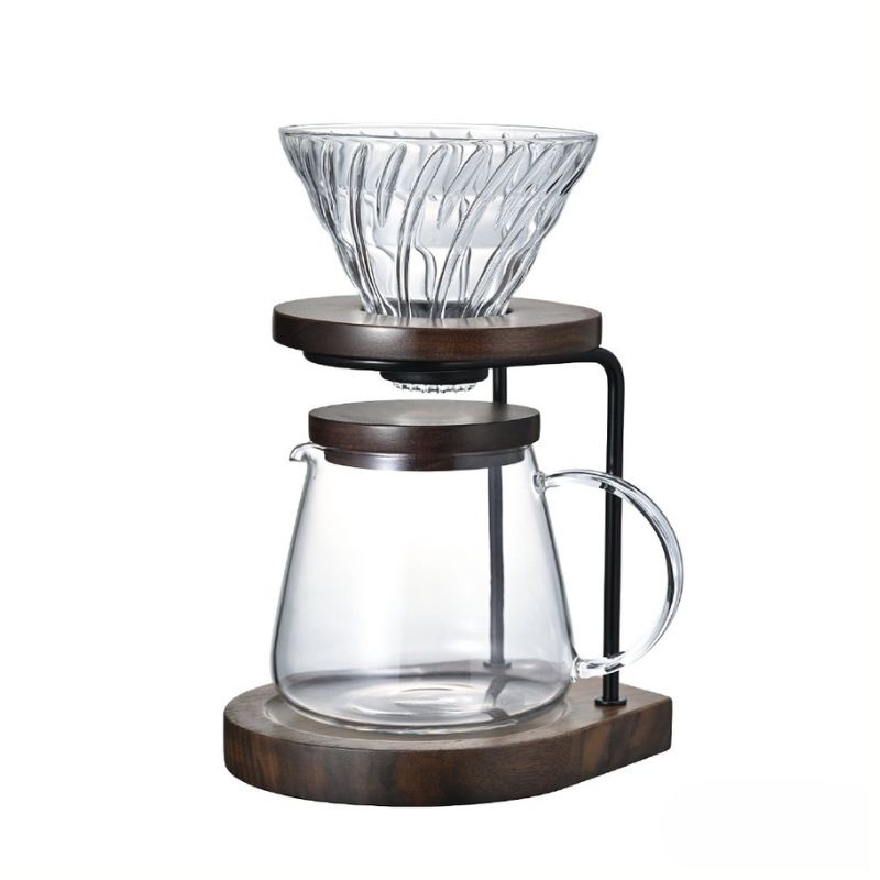 Hario Coffee Server 600ml - Walnut