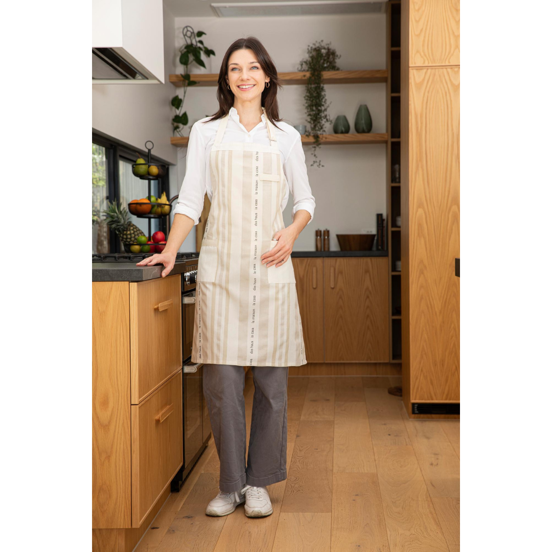 Ladelle La Casa Taupe Apron