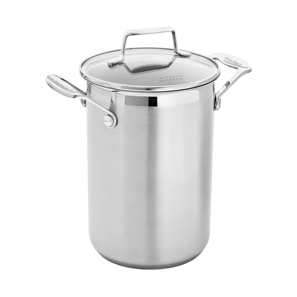 Scanpan Impact Asparagus & Corn Pot – 16cm / 4.5L with Insert Basket