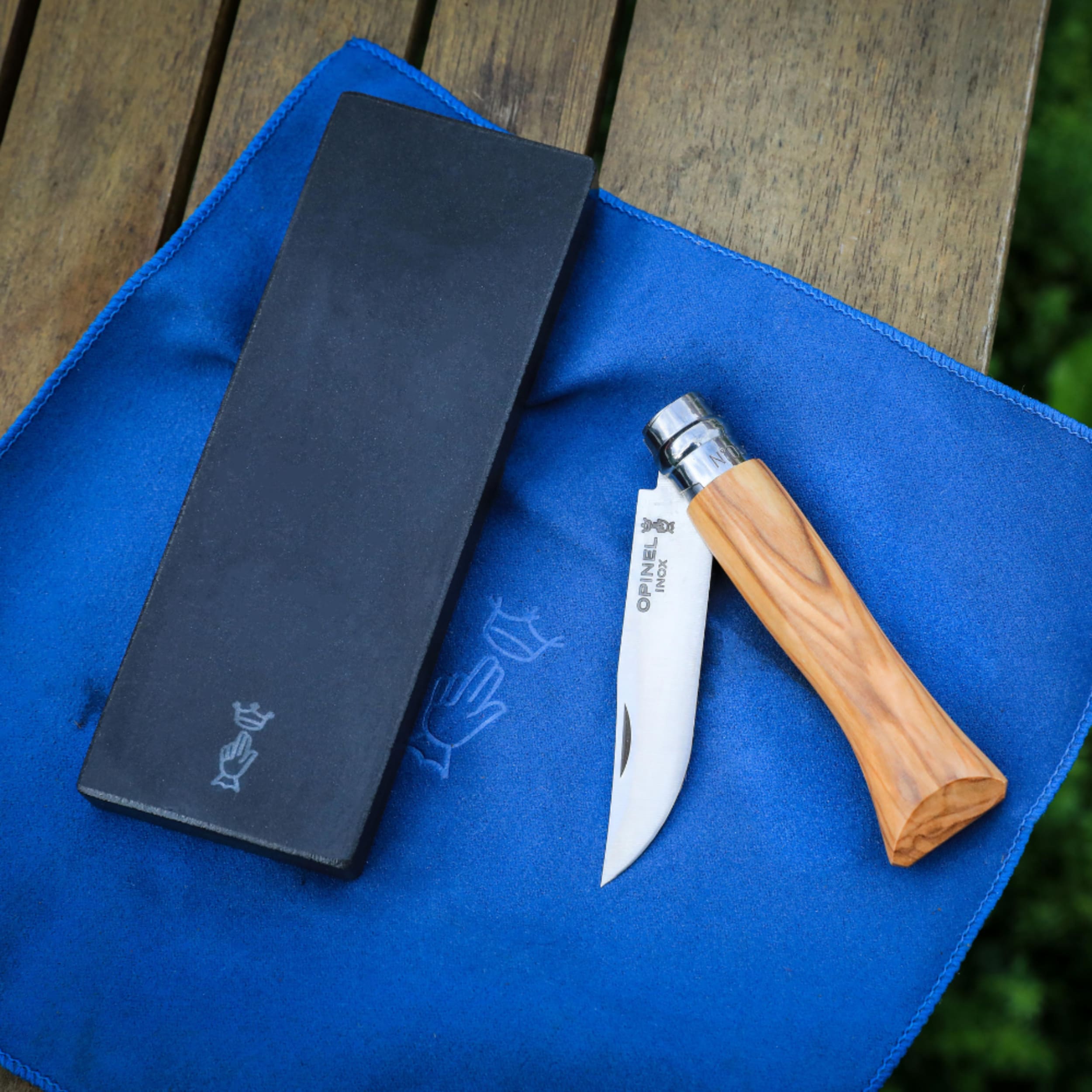 Opinel Large Natural Sharpening Stone 14cm