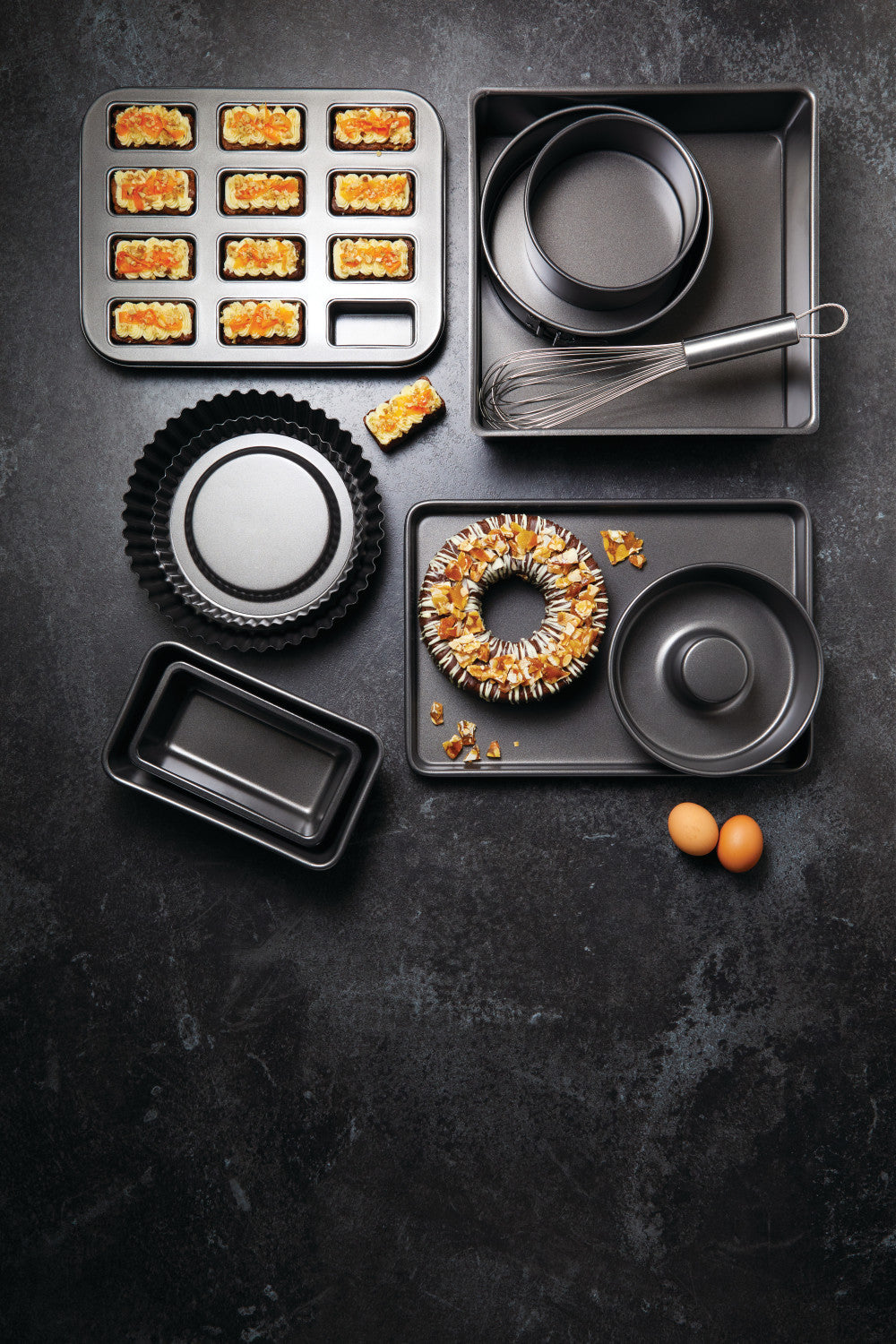 MasterCraft Non Stick Savarin Cake Pan 20cm