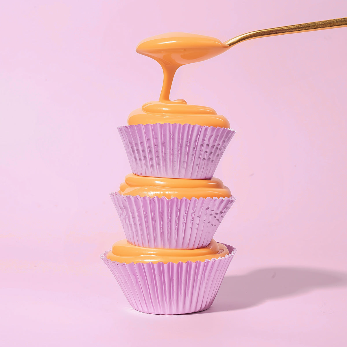 Papyrus Standard Foil Baking Cups Base Lilac 50mm 50 Pack