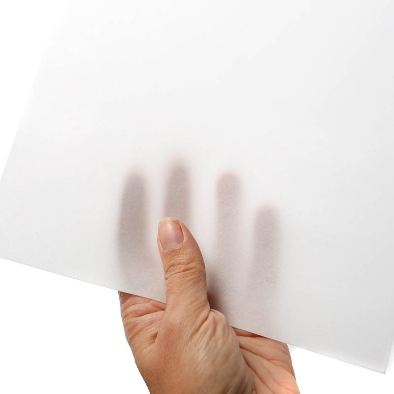 Bake Print Rectangle Wafer Paper Thin A4 Size White 100 Sheet