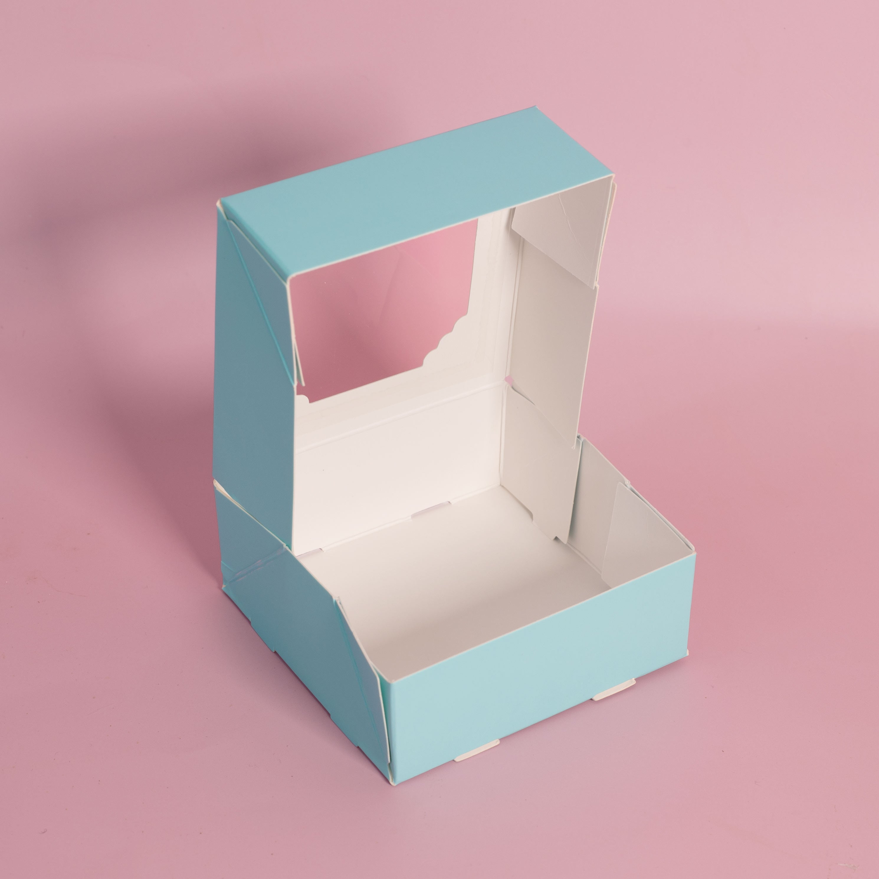 Papyrus Scalloped Small Treat Box Pastel Blue 5 Pack