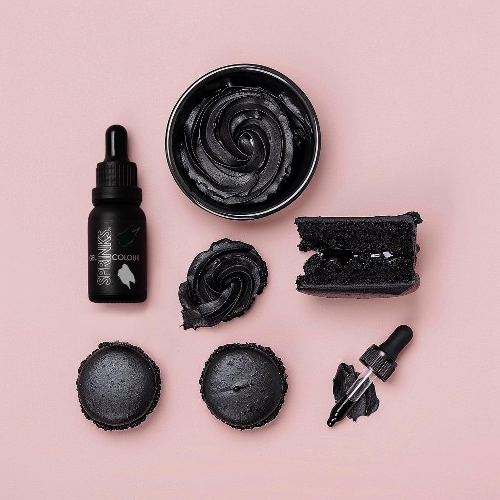Sprinks Gel Colour Black 15ml