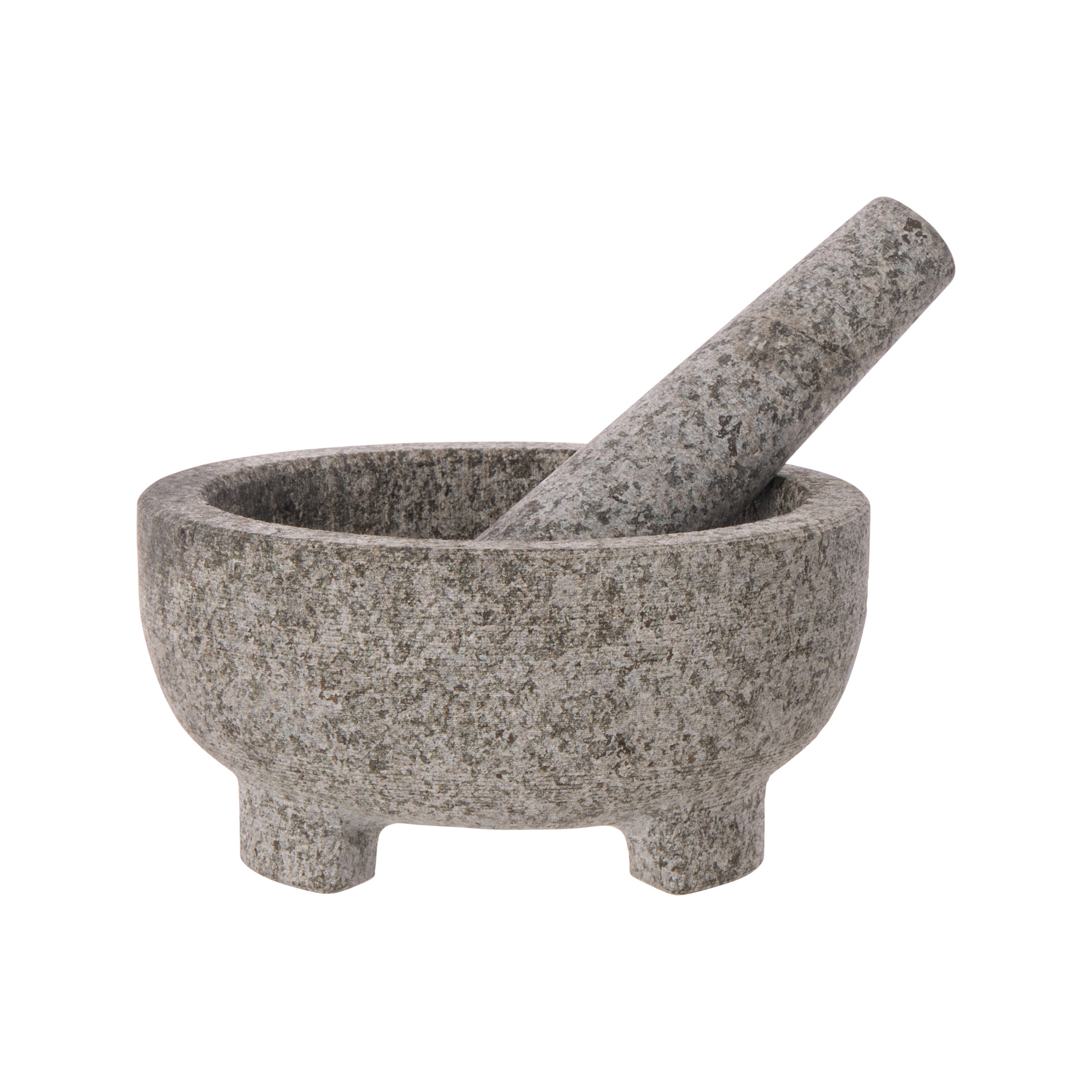 Davis & Waddell Granite Mortar & Pestle 18x18x9cm Grey
