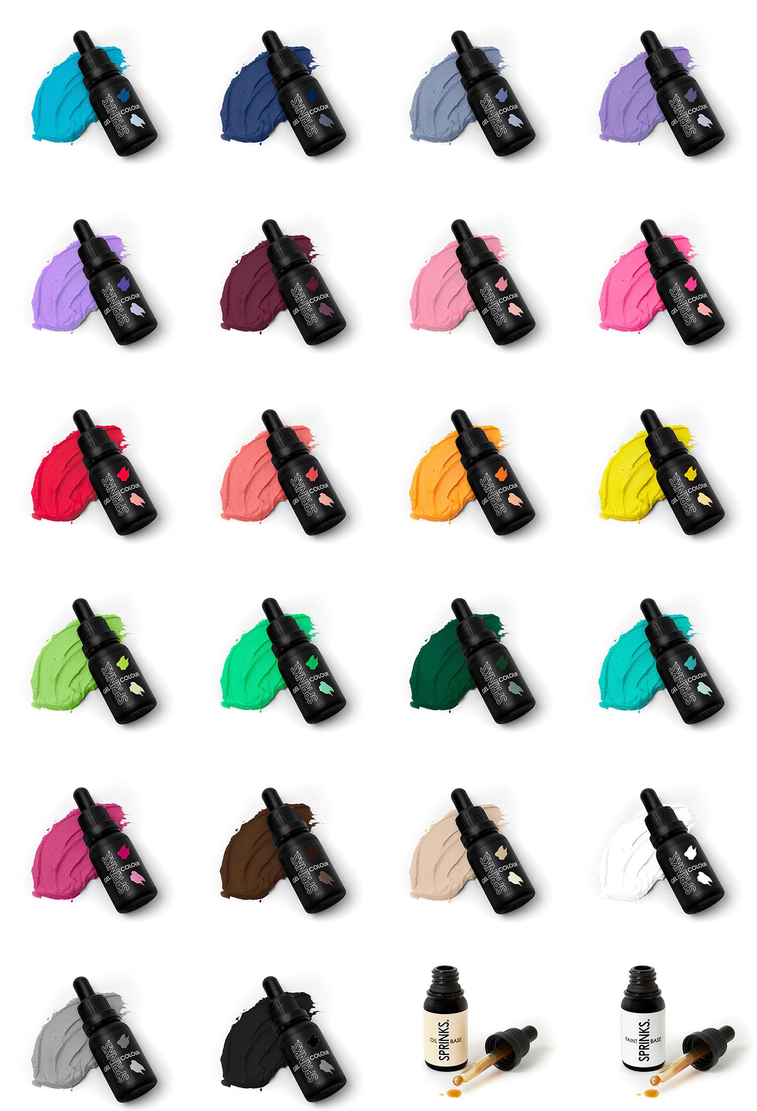 Sprinks Gel Colour Teal 15ml