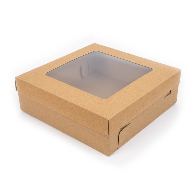 Bake Group Small Brown Grazing Box with Window