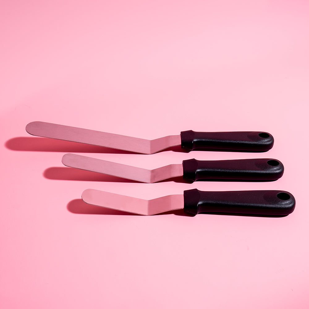 Sprinks Stainless Steel Cranked Spatula 4in 11cm