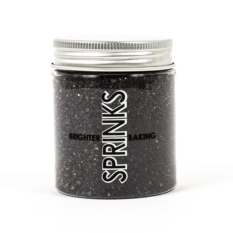 Sprinks Sanding Sugar Black 75g