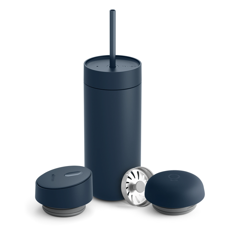 Fellow Carter 3-In-1 Lid Slide Stone Blue - 473ml/16oz