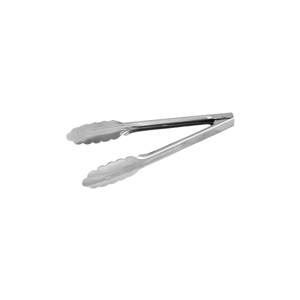CaterChef Extra Heavy Duty Utility Tong (240mm - Silver)