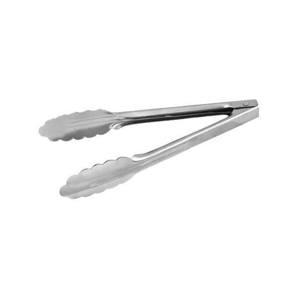 CaterChef Extra Heavy Duty Utility Tong (400mm - Silver)