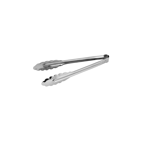 CaterChef Heavy Duty Utility Tong (230mm - Silver)