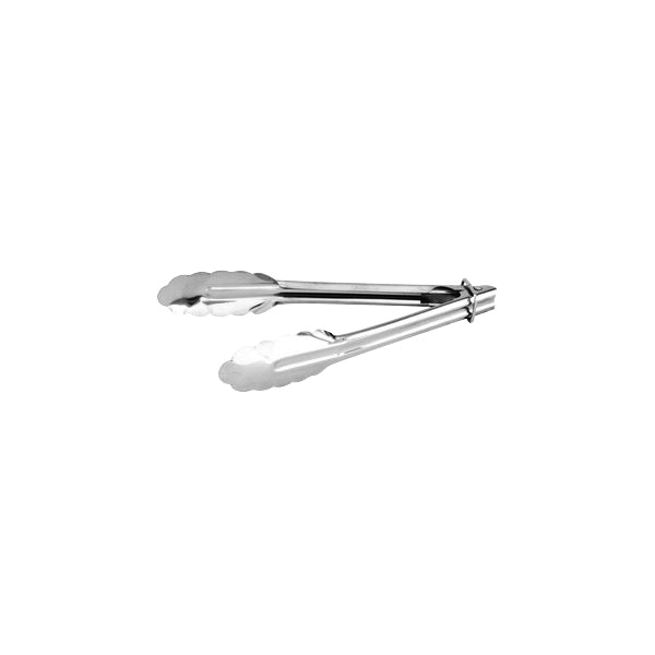 Trenton Utility Tong with Clip (230mm - Silver)