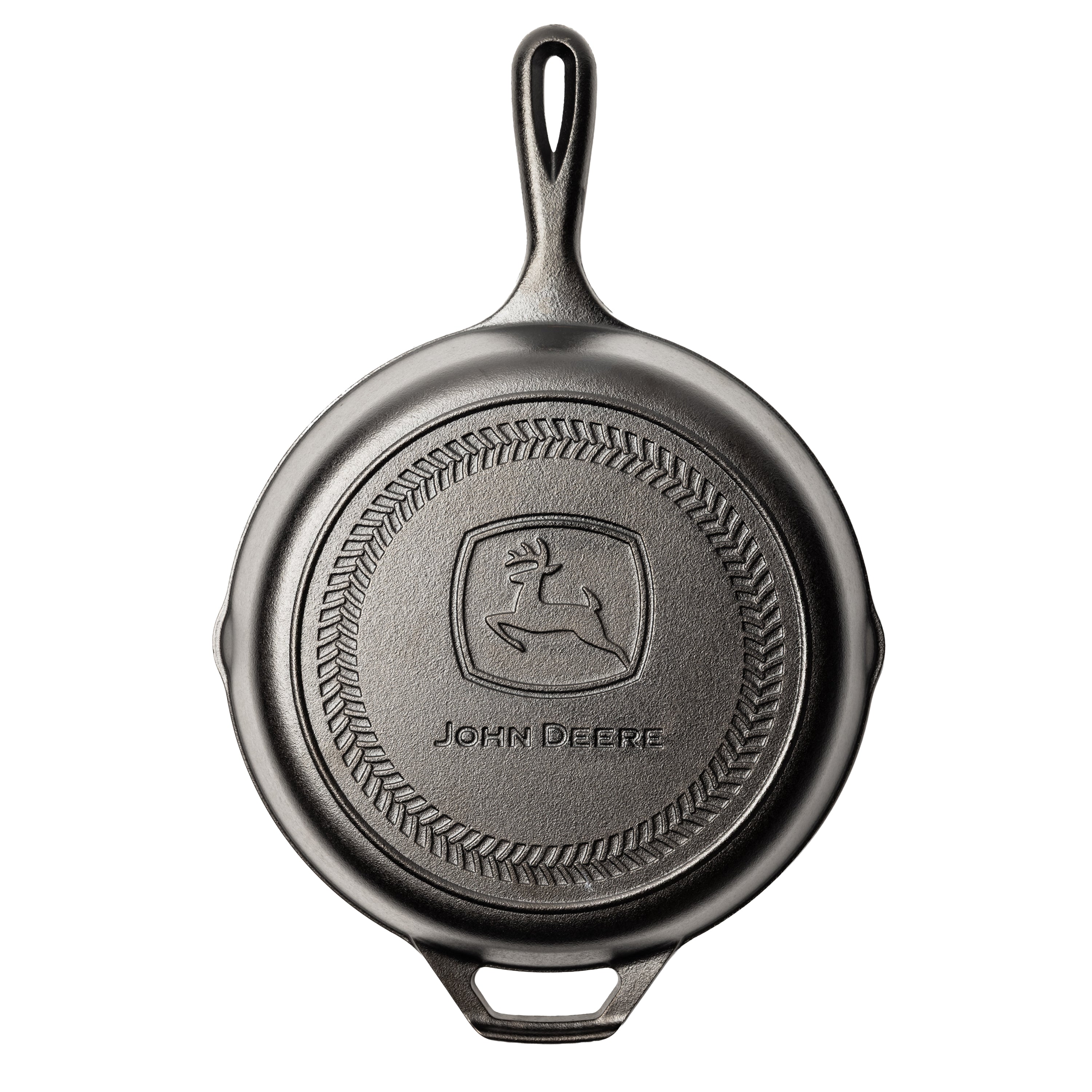 Lodge Seasoned Cast Iron Skillet 26cm (10.25 Inch) John Deere Logo