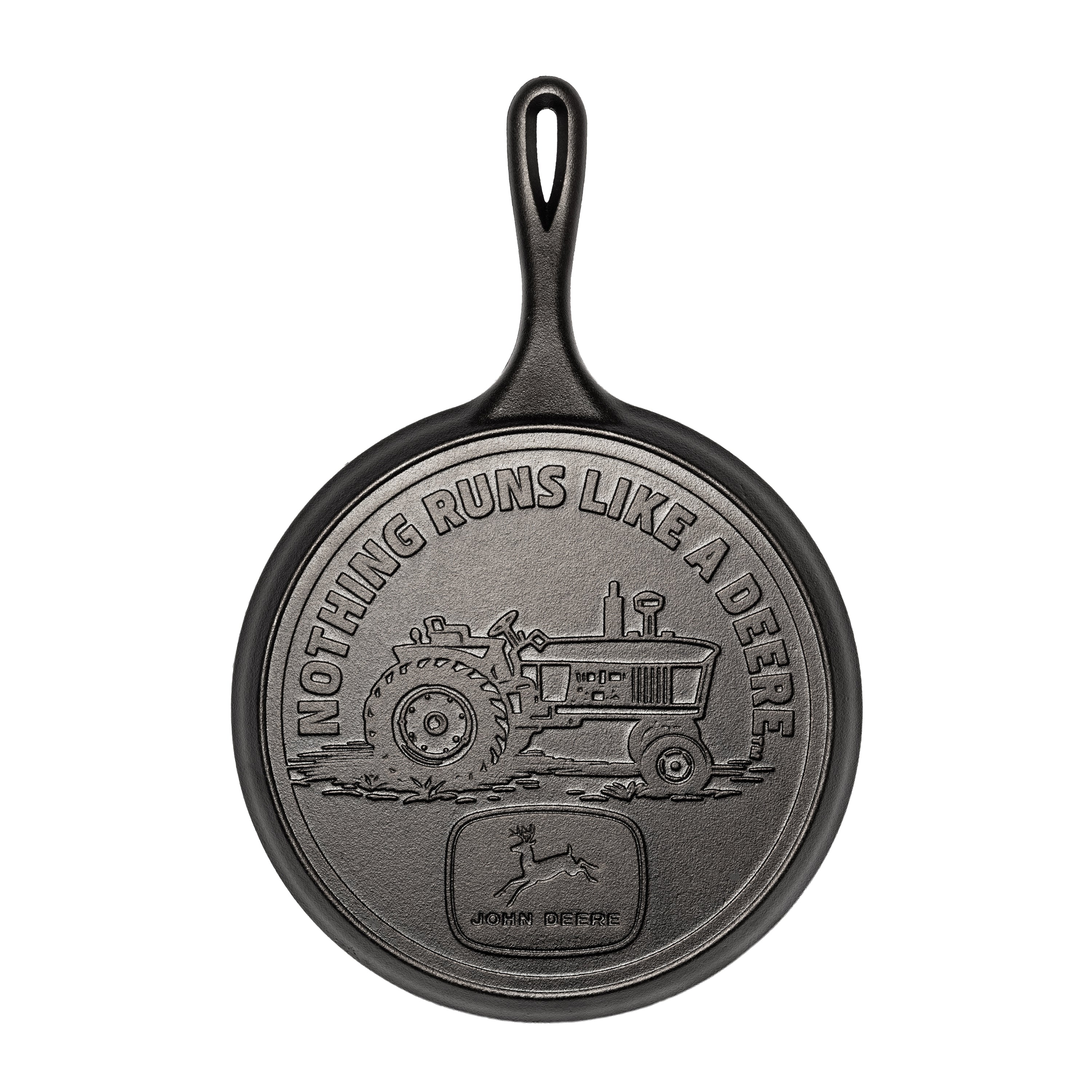Lodge Seasoned Cast Iron Griddle 26.7cm (10.5 Inch) John Deere Tractor