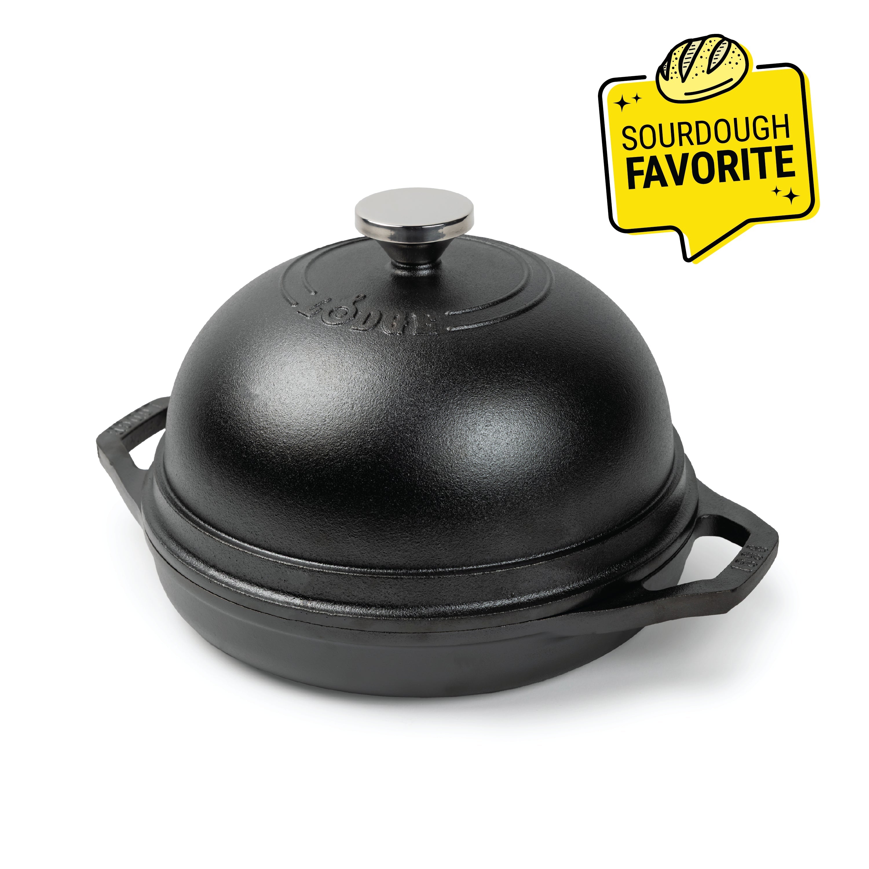 Lodge Chef Collection Seasoned Cast Iron Bread Oven 24.1cm (9.5 Inch)