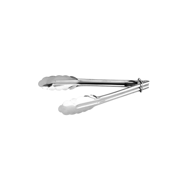 Trenton Utility Tong with Clip (300mm - Silver)