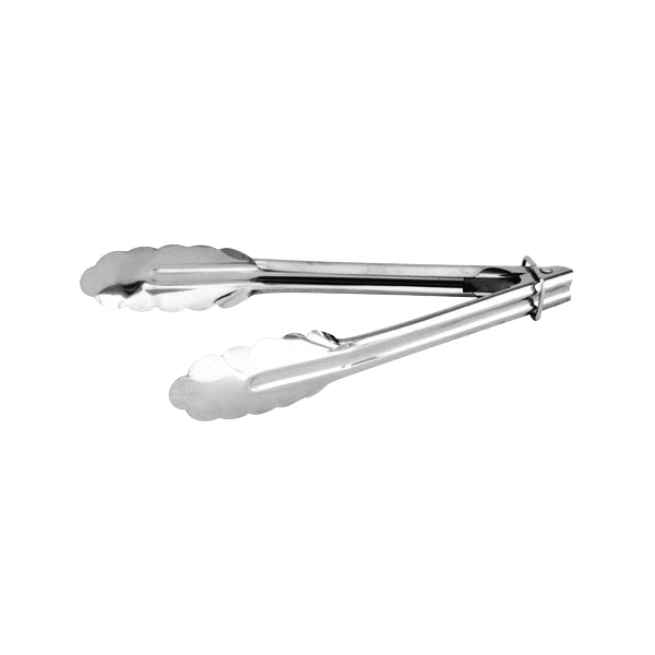 Trenton Utility Tong with Clip (400mm - Silver)