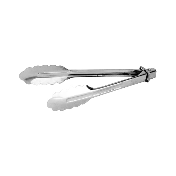 Trenton Heavy Duty Utility Tong with Clip (400mm - Silver)
