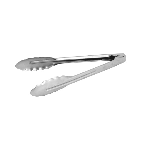 CaterChef Extra Heavy Duty Utility Tong (400mm - Silver) (Coil)