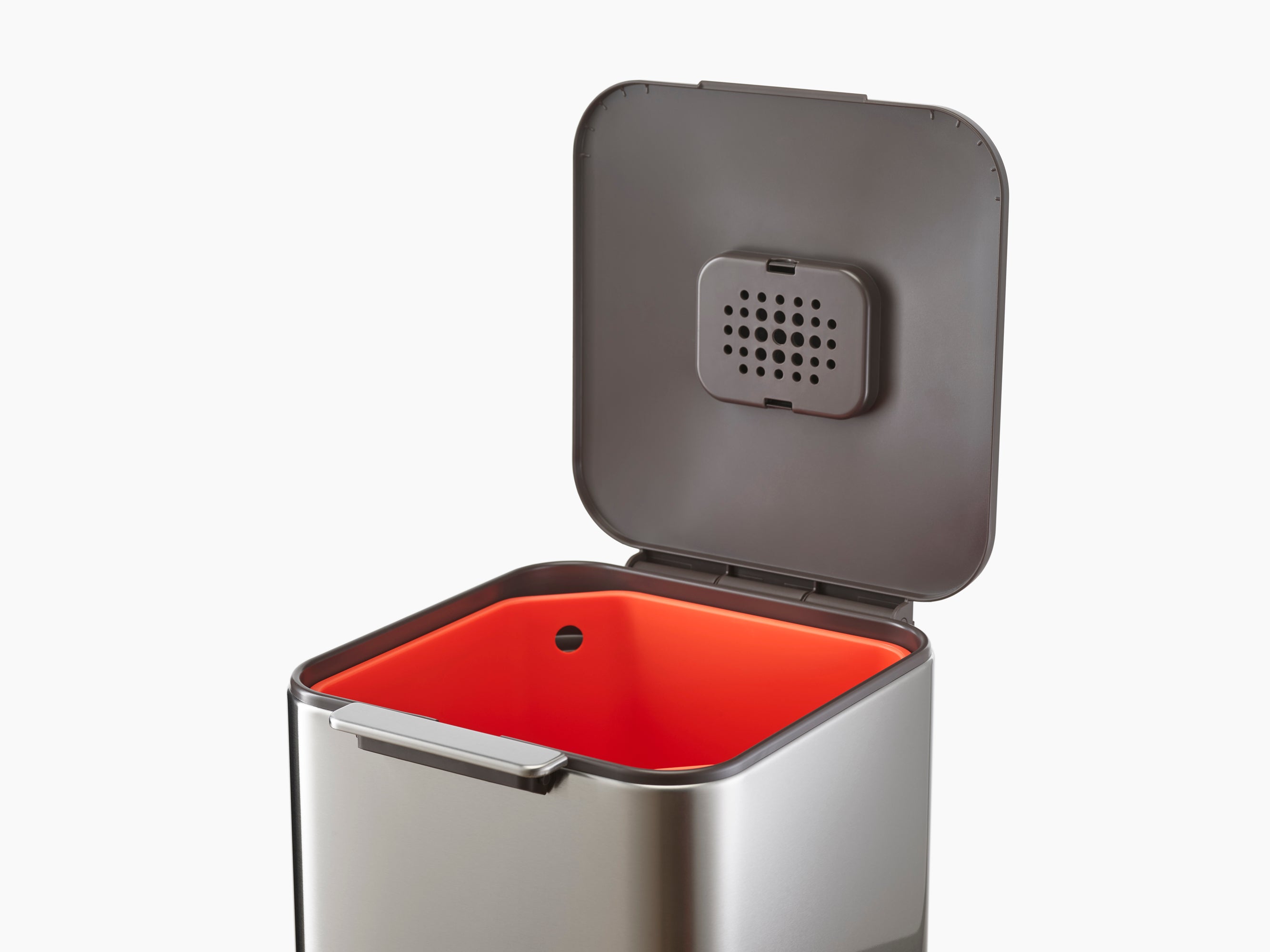 Joseph Joseph Totem Compact 40-Litre Waste Separation & Recycling  Unit - Stainless Steel