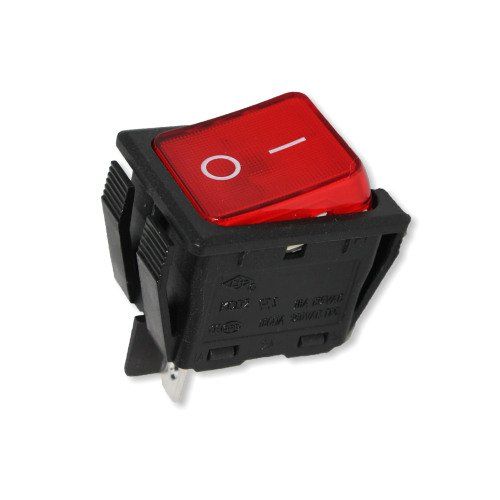 Nuova Simonelli Main Switch Red 30x22mm 16A 250V