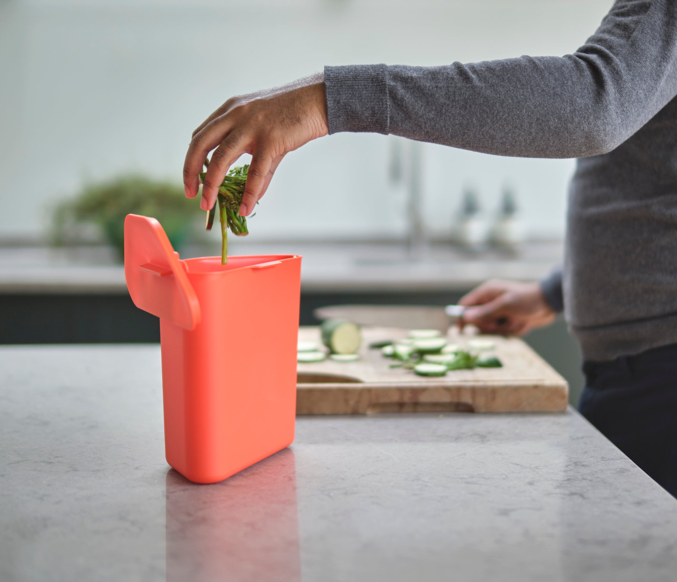 Joseph Joseph Totem Max 60-Litre Waste Separation & Recycling Unit   - Carbon Black