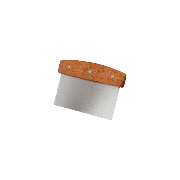 Trenton Dough Scraper (150x75mm) (Wood Handle)