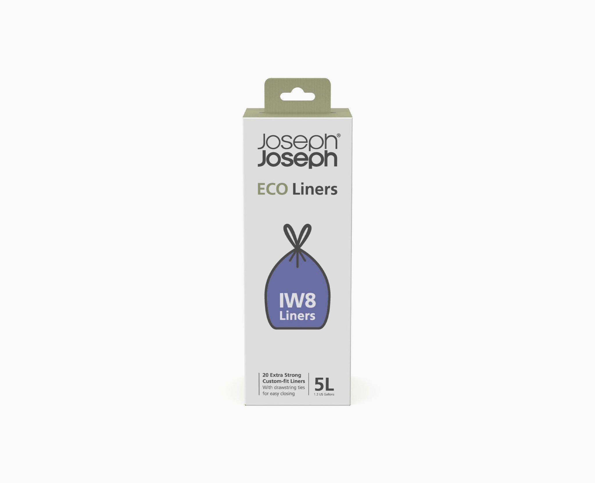 Joseph Joseph Iw8 Custom-Fit 20 Eco Bin Liners