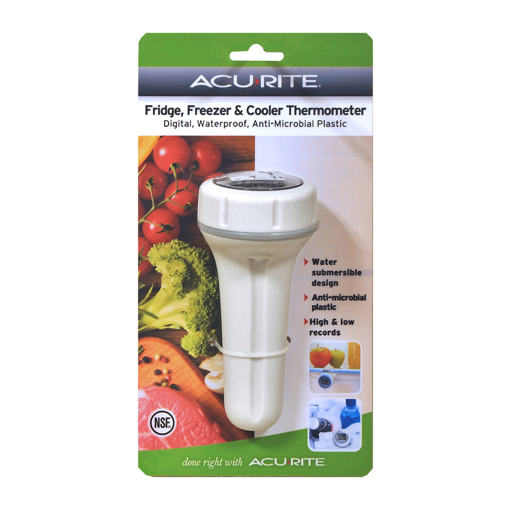 Acurite Digital Fridge, Freezer & Cooler Thermometer (Celcius) - White