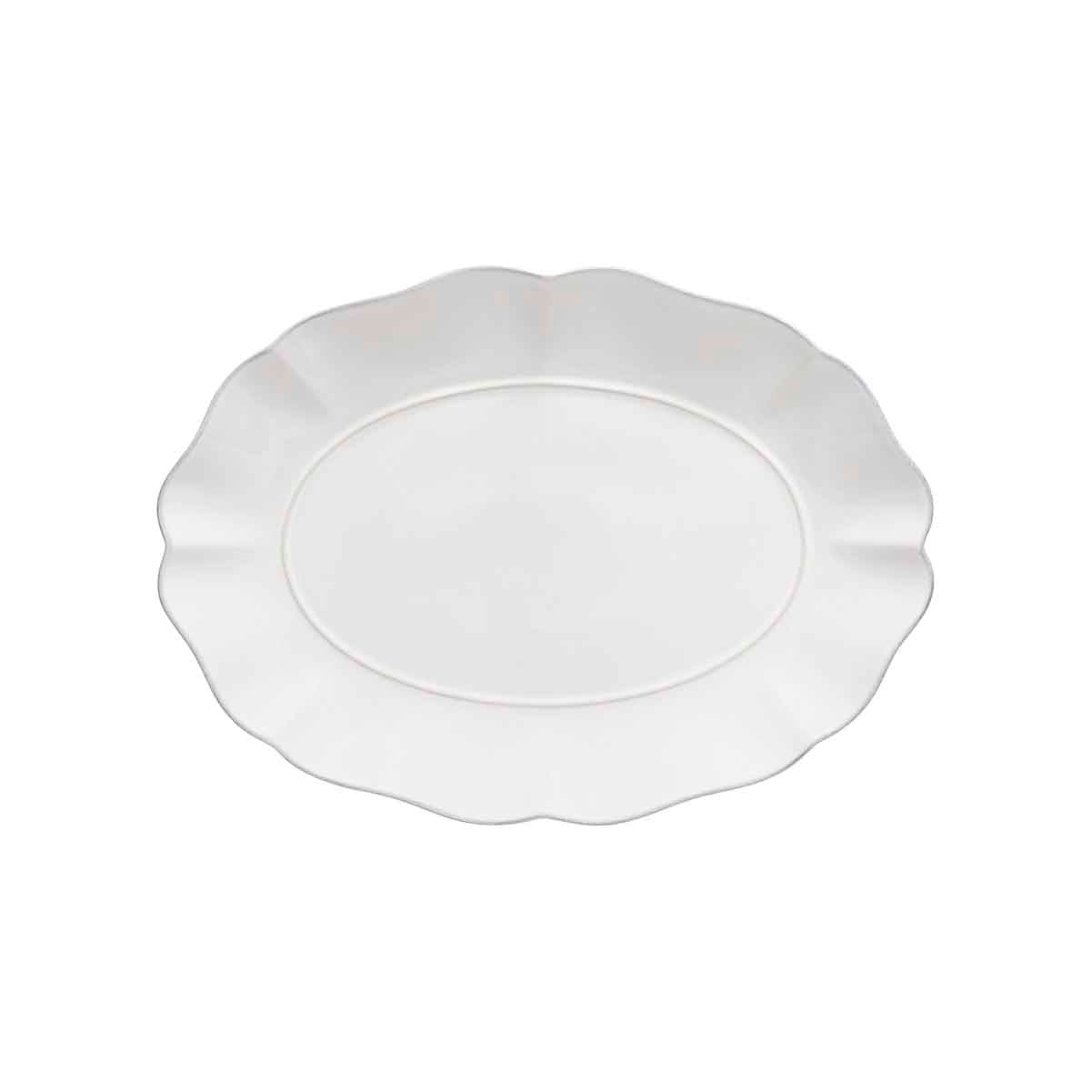 Costa Nova Rosa Branco Oval Platter 400x288mm