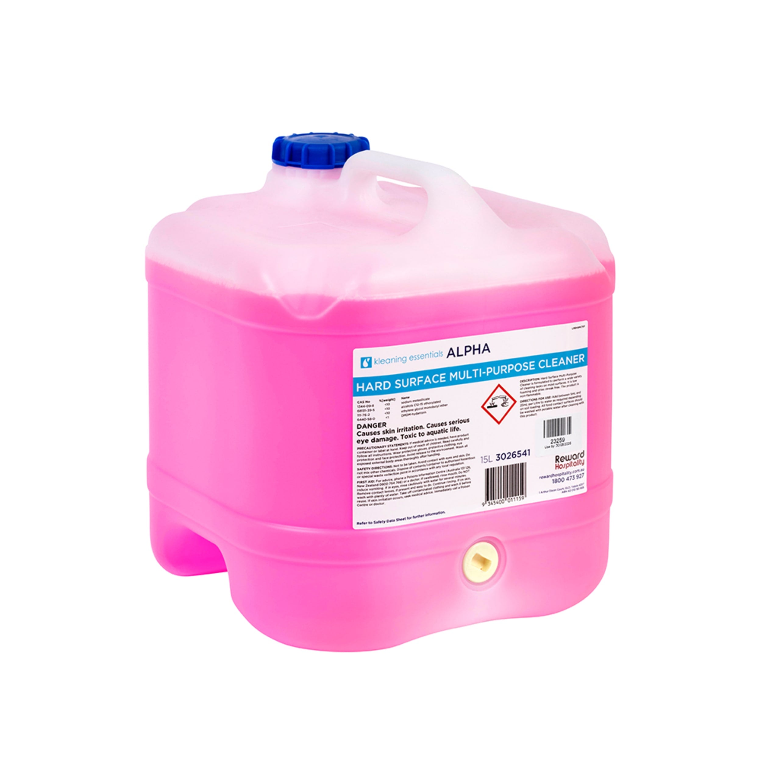 Kleaning Essentials Alpha Hard Surface Multi-Purpose Cleaner 15L