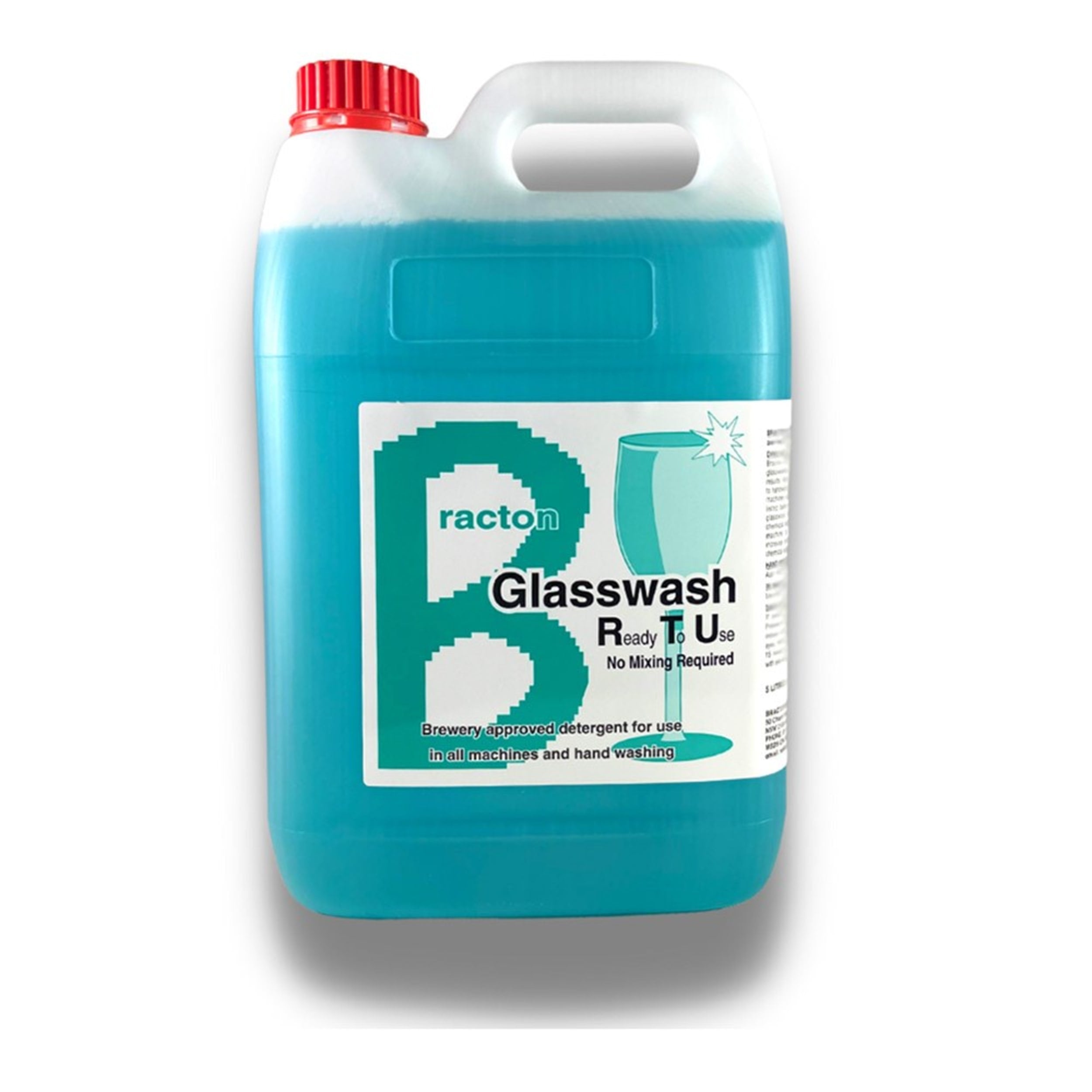 Bracton Ready to Use Glasswash Detergent 5L