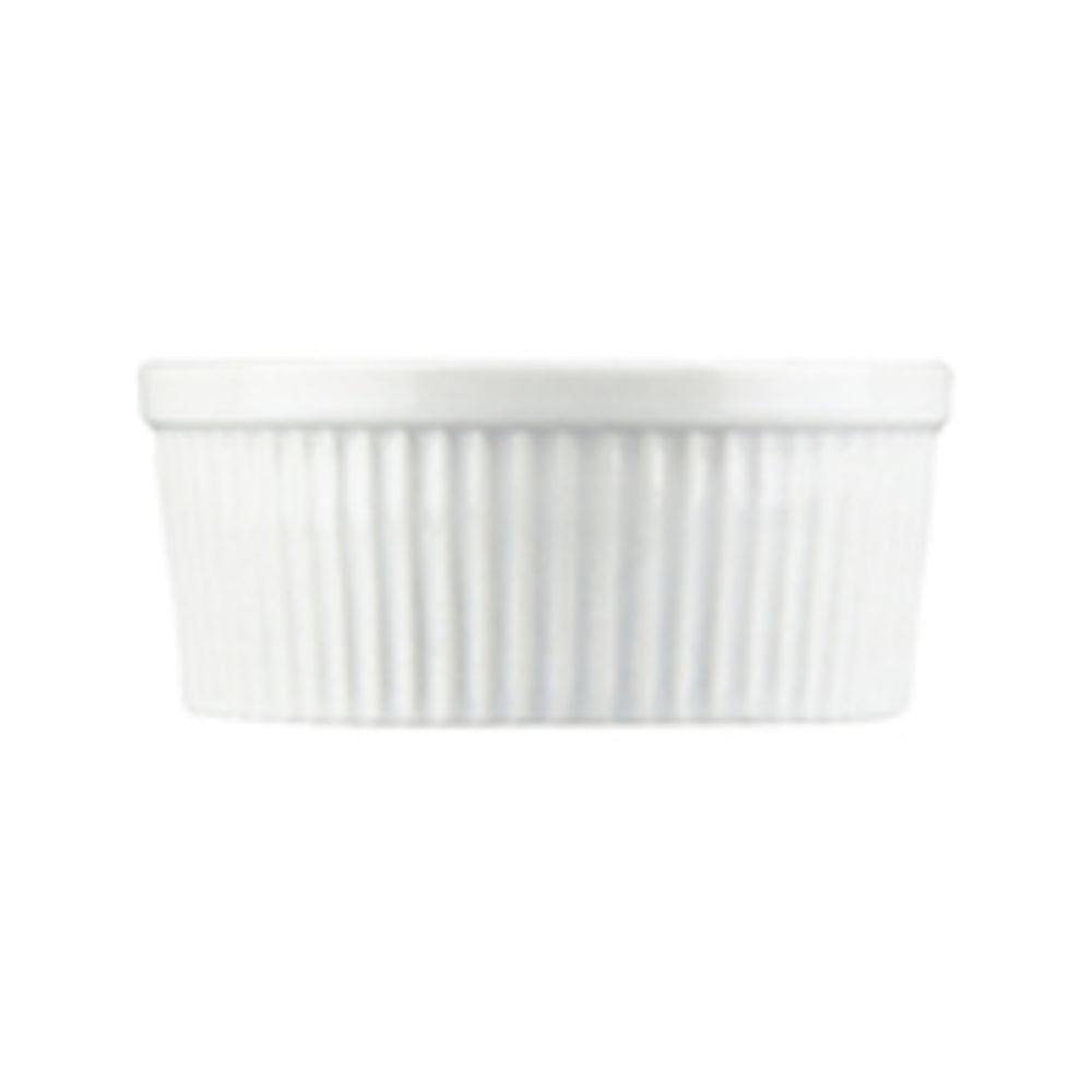Longfine Souffle Ramekin Ribbed