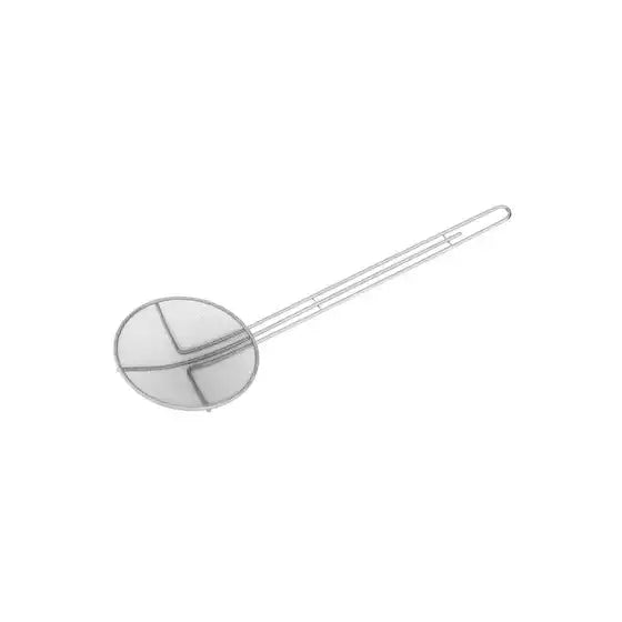 Round Mesh Skimmer 160mm Chrome Plated