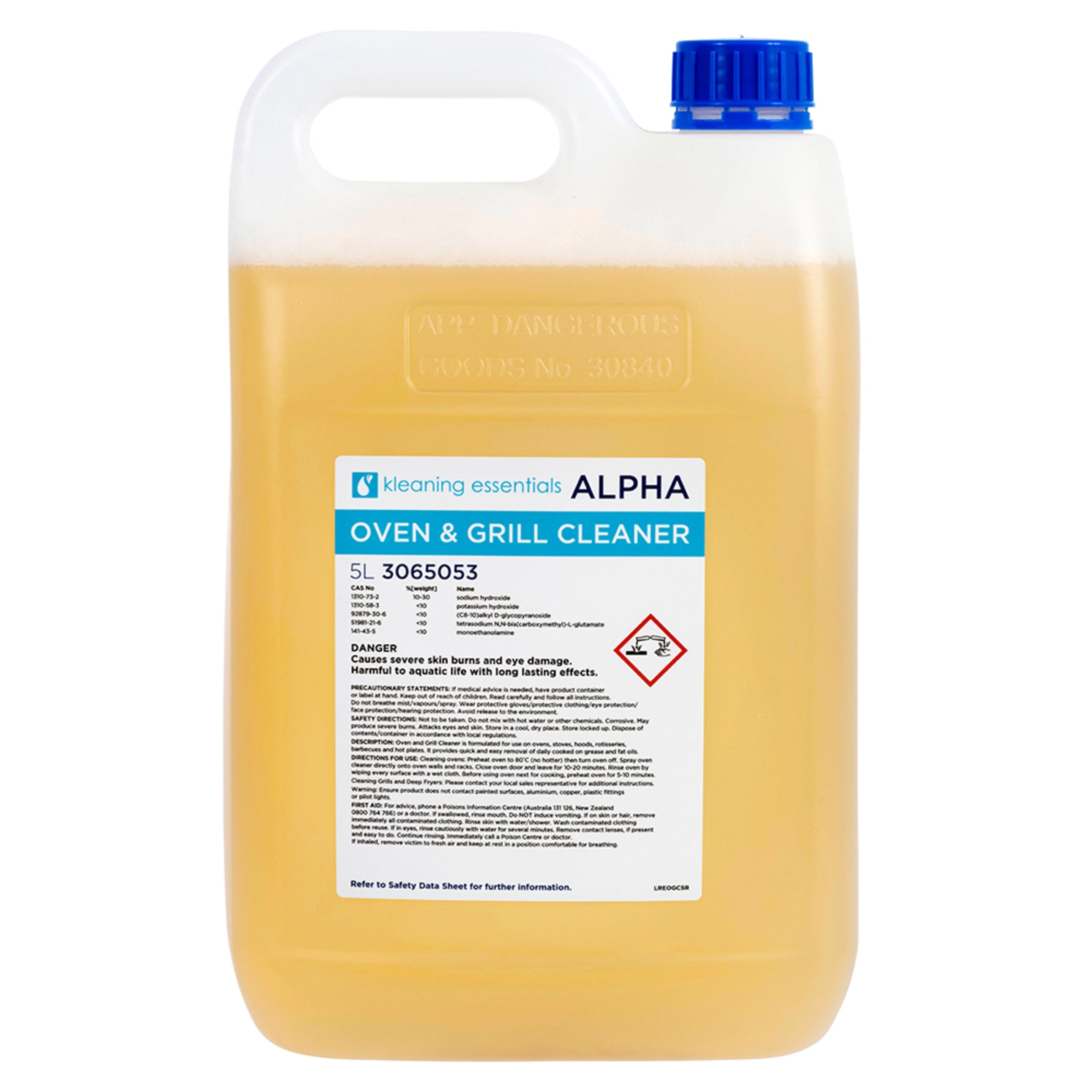 Kleaning Essentials Alpha Oven & Grill Cleaner 5L