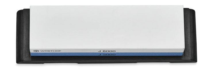 Wusthof Whetstone with Non-Slip Holder 15x5x2.5cm (3000/8000 Grit)