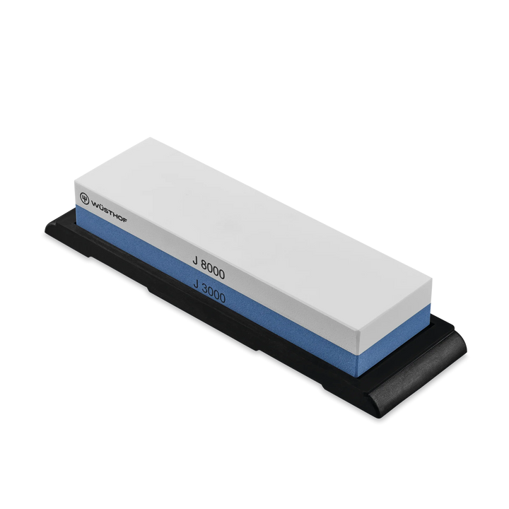 Wusthof Whetstone with Non-Slip Holder 15x5x2.5cm (3000/8000 Grit)