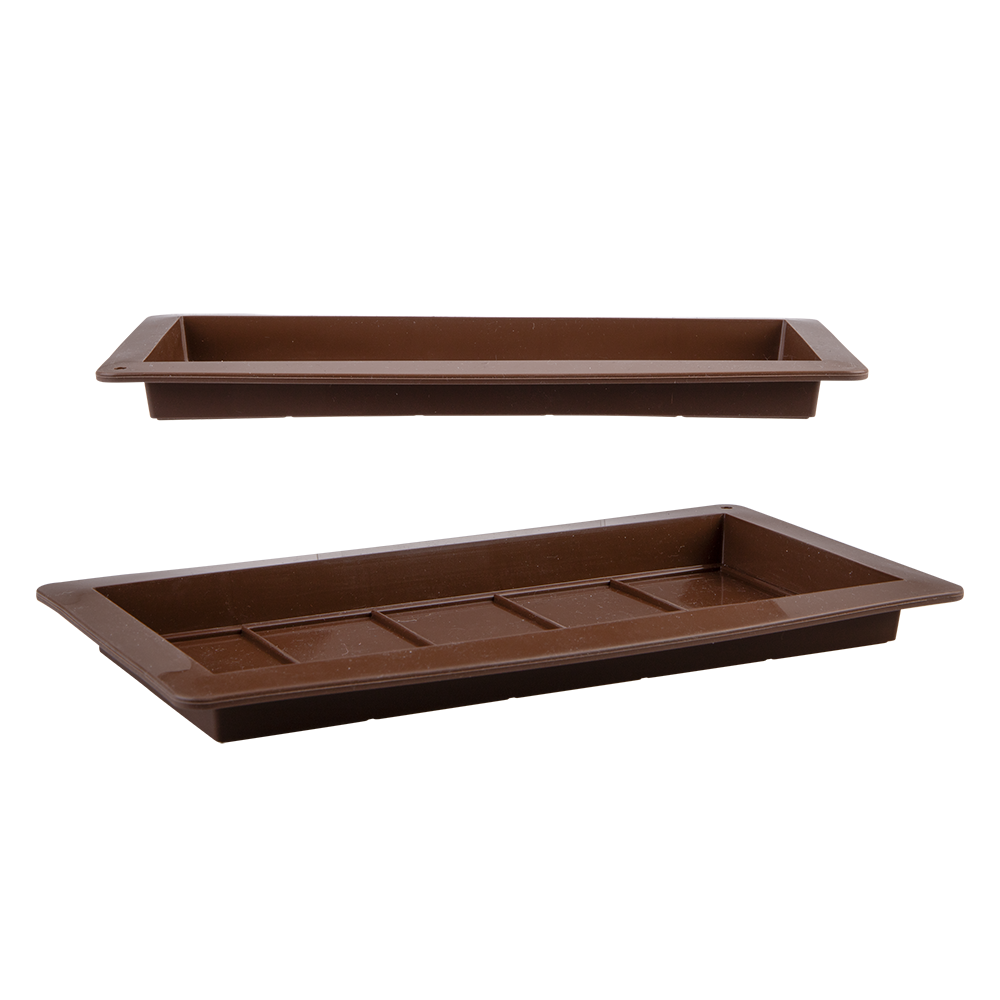 Daily Bake Silicone Chocolate Bar Mould Set – 2 Piece