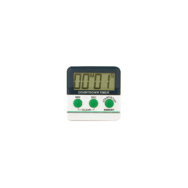 CaterChef Big Digit Timer - Digital - 99 minutes 59 seconds