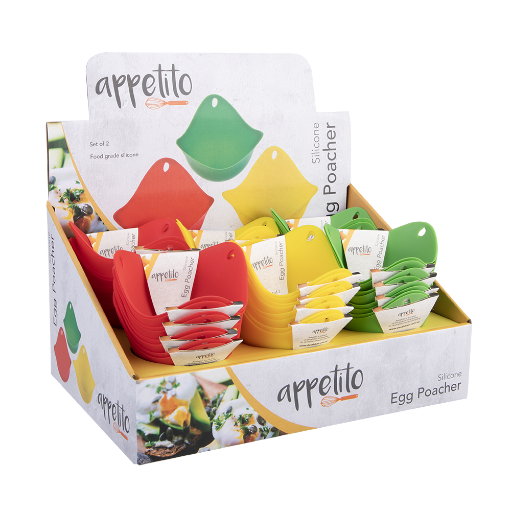 Appetito Egg Poachers Set 2