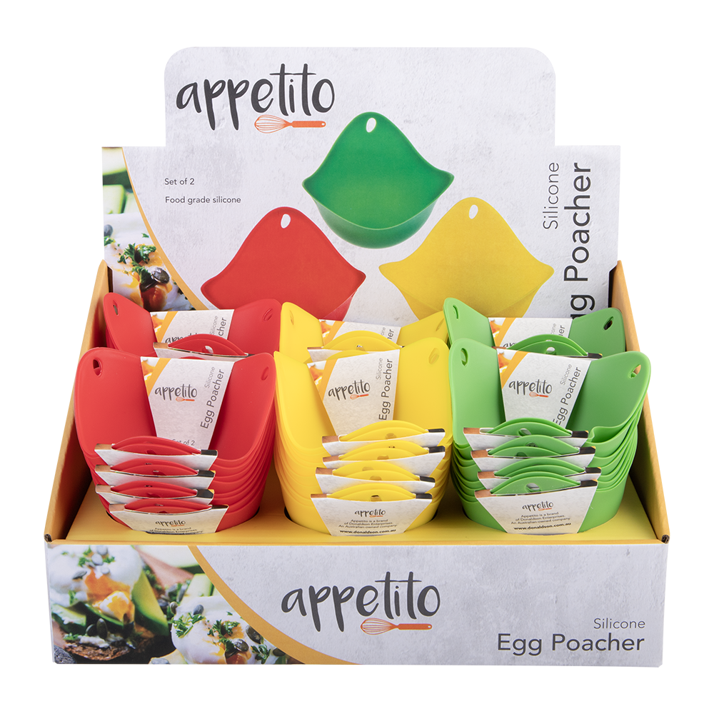Appetito Egg Poachers Set 2