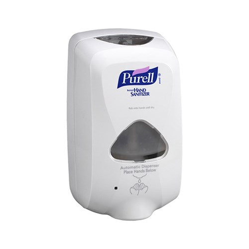 Purell Tfx Touch-Free Hand Sanitiser Dispenser White 1.2L