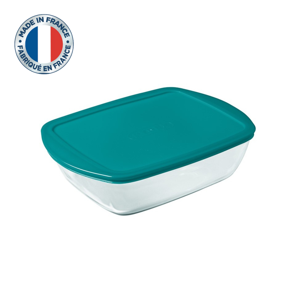 Pyrex Cook & Store Glass Rectangle Container (400mL)