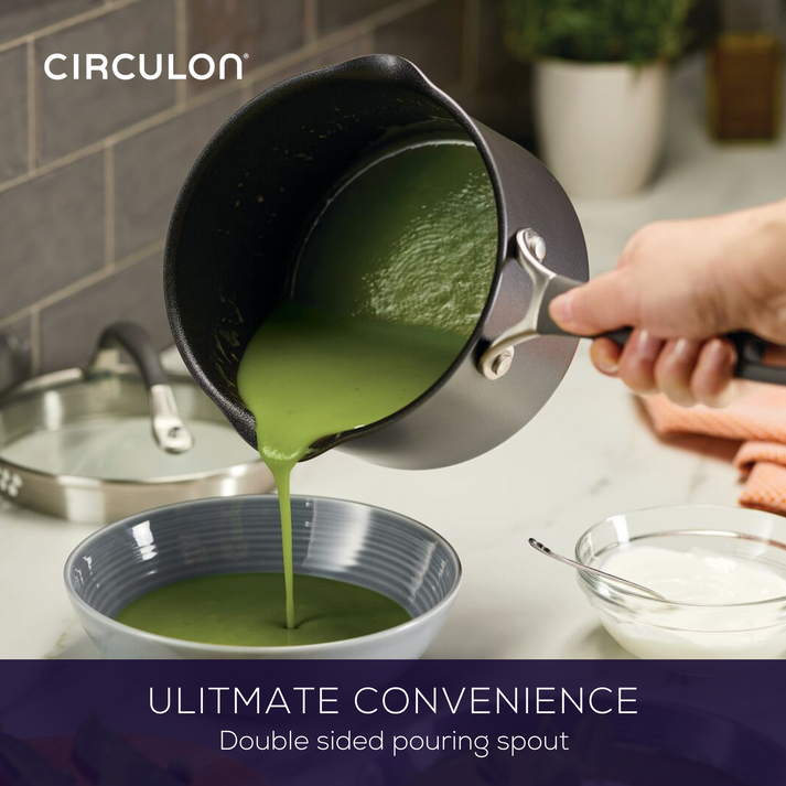 Circulon ScratchDefense A1 Nonstick Open Milkpan 14cm (0.9L)