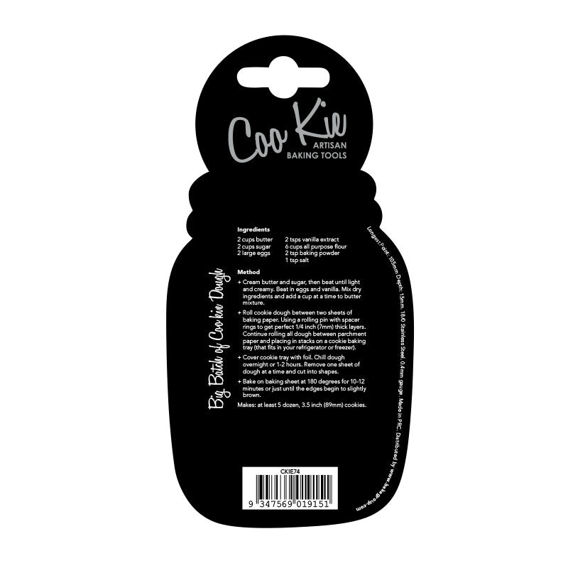 Coo Kie Mason Jar Cookie Cutter