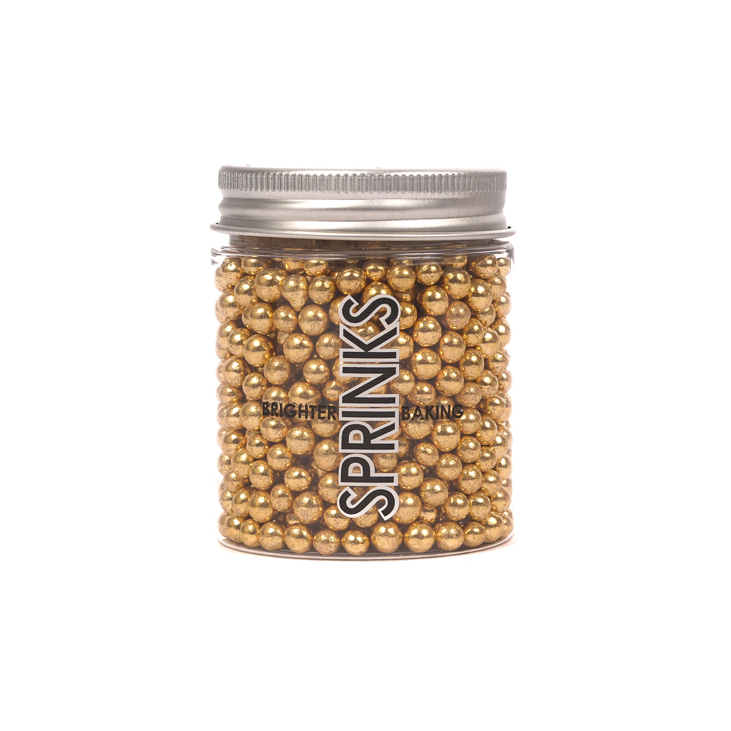 Sprinks Crunchy Shiny Gold 4mm Sprinkles 60g